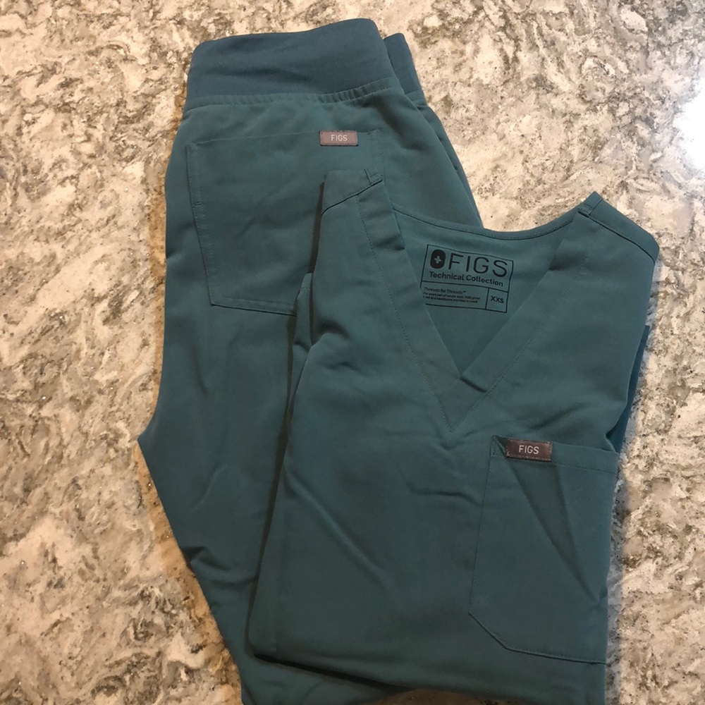 Figs Hydrogreen Scrub Set xxs/ xs